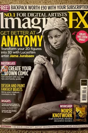 cover image imaginefx get better at anatomy no