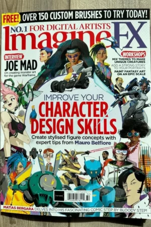 cover image imaginefx paint fantasy art no 220