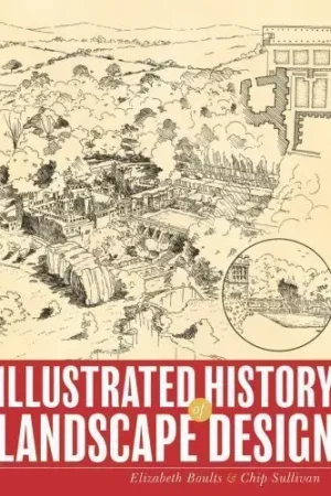 cover image illustrated history of landscape design by
