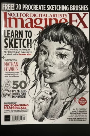 cover image imagine fx digital artist magazine issue