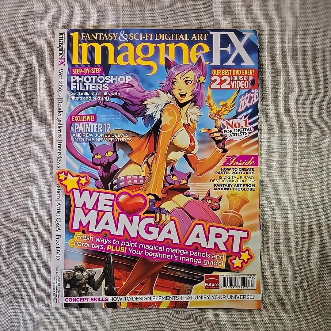 cover image imagine fx fantasy sci fi digital
