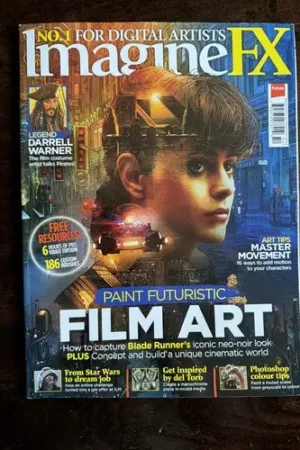 cover image imagine fx issue 142 christmas 2016