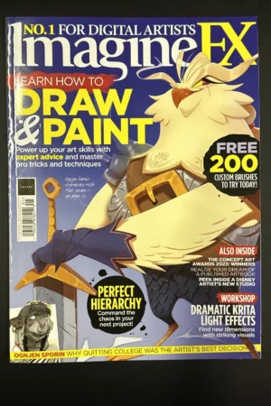 cover image imagine fx magazine january 2024 issue