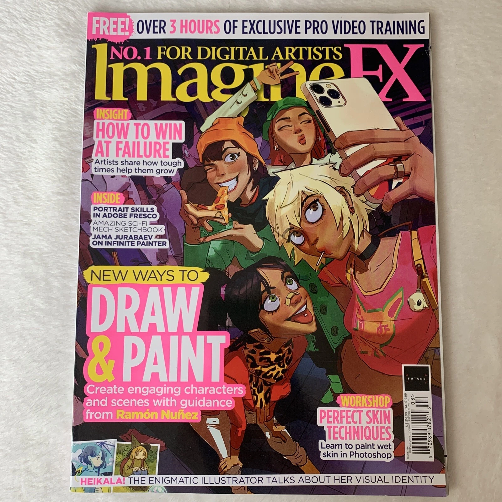 cover image imagine fx magazine no 1 for