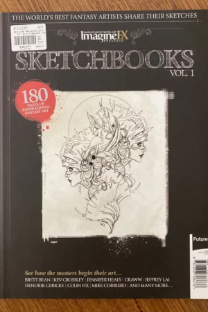 cover image imagine fx presents sketchbooks vol 1