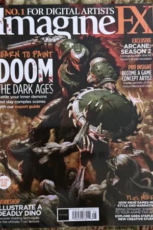 cover image imagine fx magazine issue 254 august