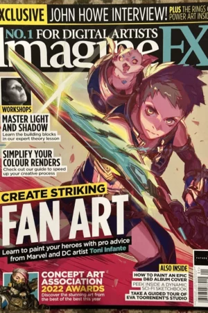 cover image imagine fx magazine january 2023 issue