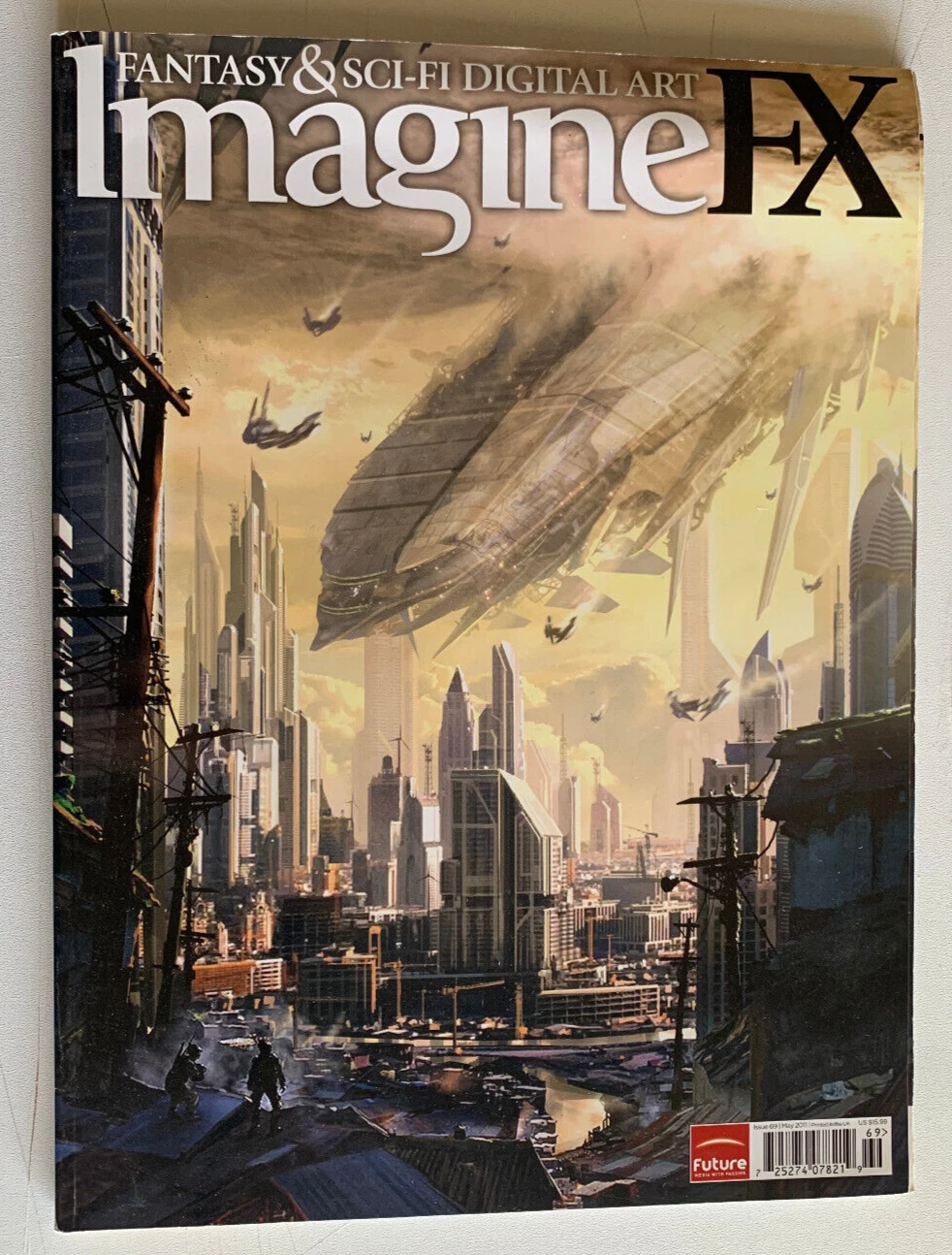 cover image imaginefx 69 future media may 2011