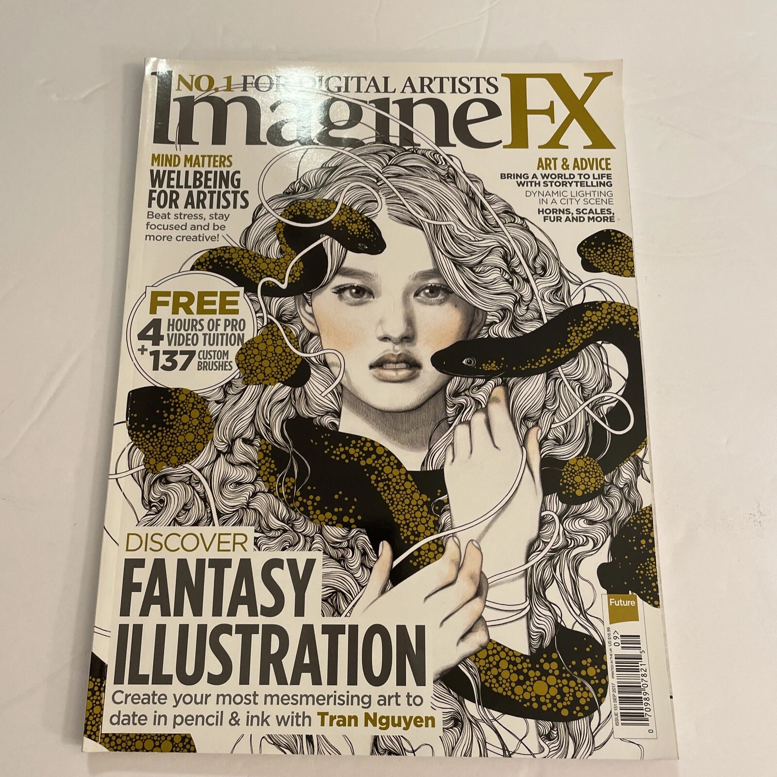 cover image imaginefx issue 151 sept 2017 fantasy