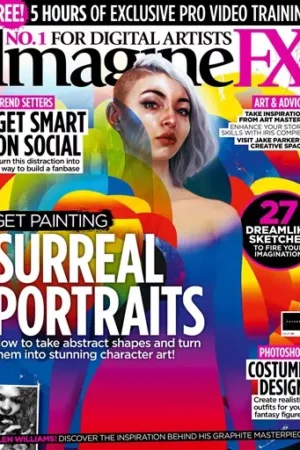 cover image imaginefx june 2018 back issue
