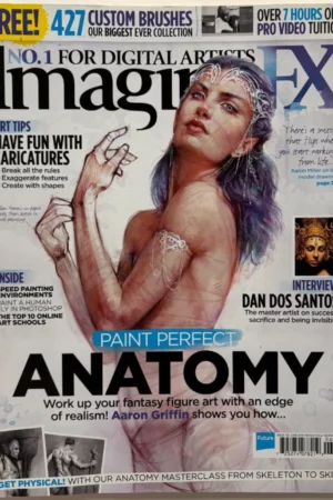 cover image imaginefx magazine perfect anatomy and more