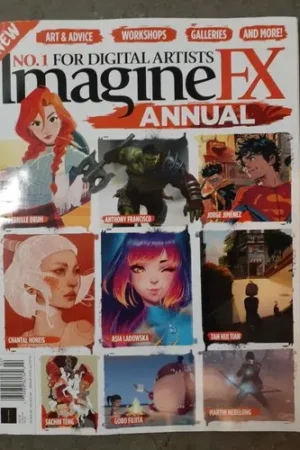 cover image imaginefx annual issue 02 vol3