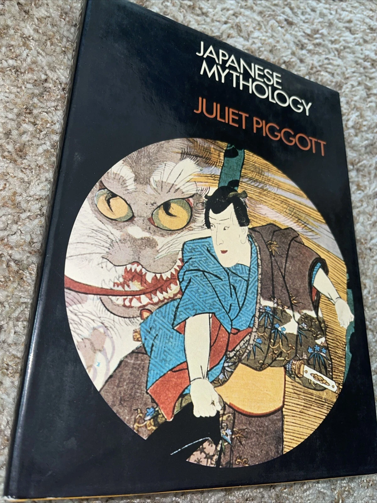 cover image japanese mythology by juliet piggott 1969