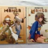 cover image john engelhardt drawing manga series book lot of 2