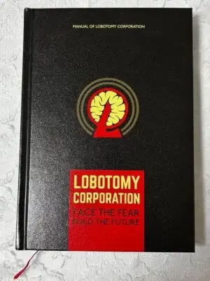 cover image lobotomy corporation art book