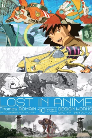 cover image lost in anime romain thomas design
