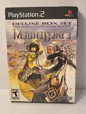 cover image magna carta tears of blood sony playstation 2 2005 missing game manuel