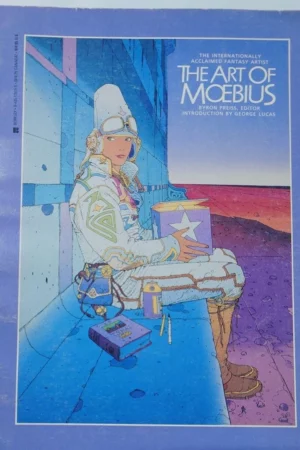 cover image moebius art book bande dessine 1st