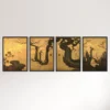 cover image old plum wall art traditional japanese