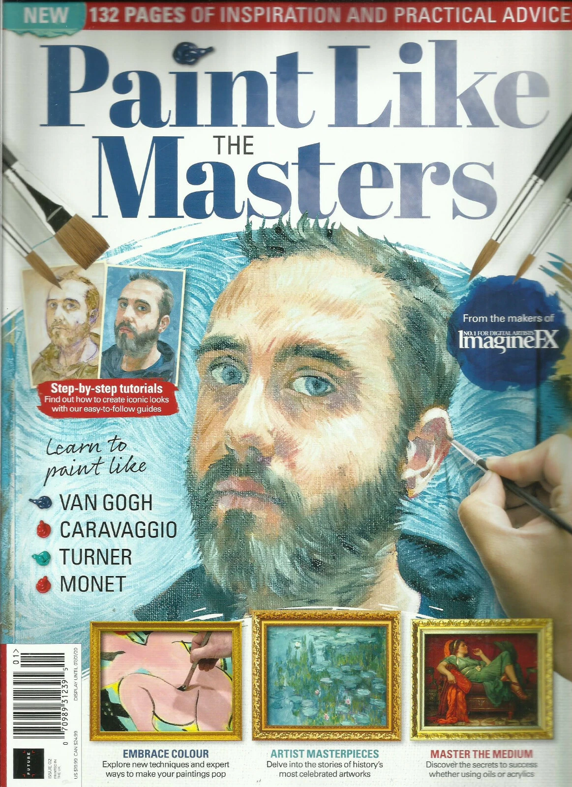 cover image paint like the masters magazine issue