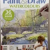 cover image paint and draw watercolours magazine issue 6 2024