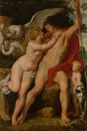 cover image peter paul rubens venus and adonis