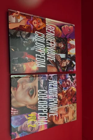 cover image renderwave colorpedia vol 1 and 2