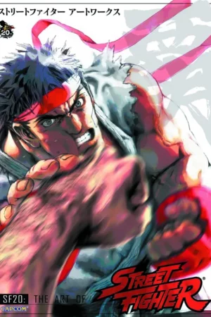 cover image sf20 the art of street fighter 1