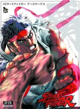 cover image sf20 the art of street fighter