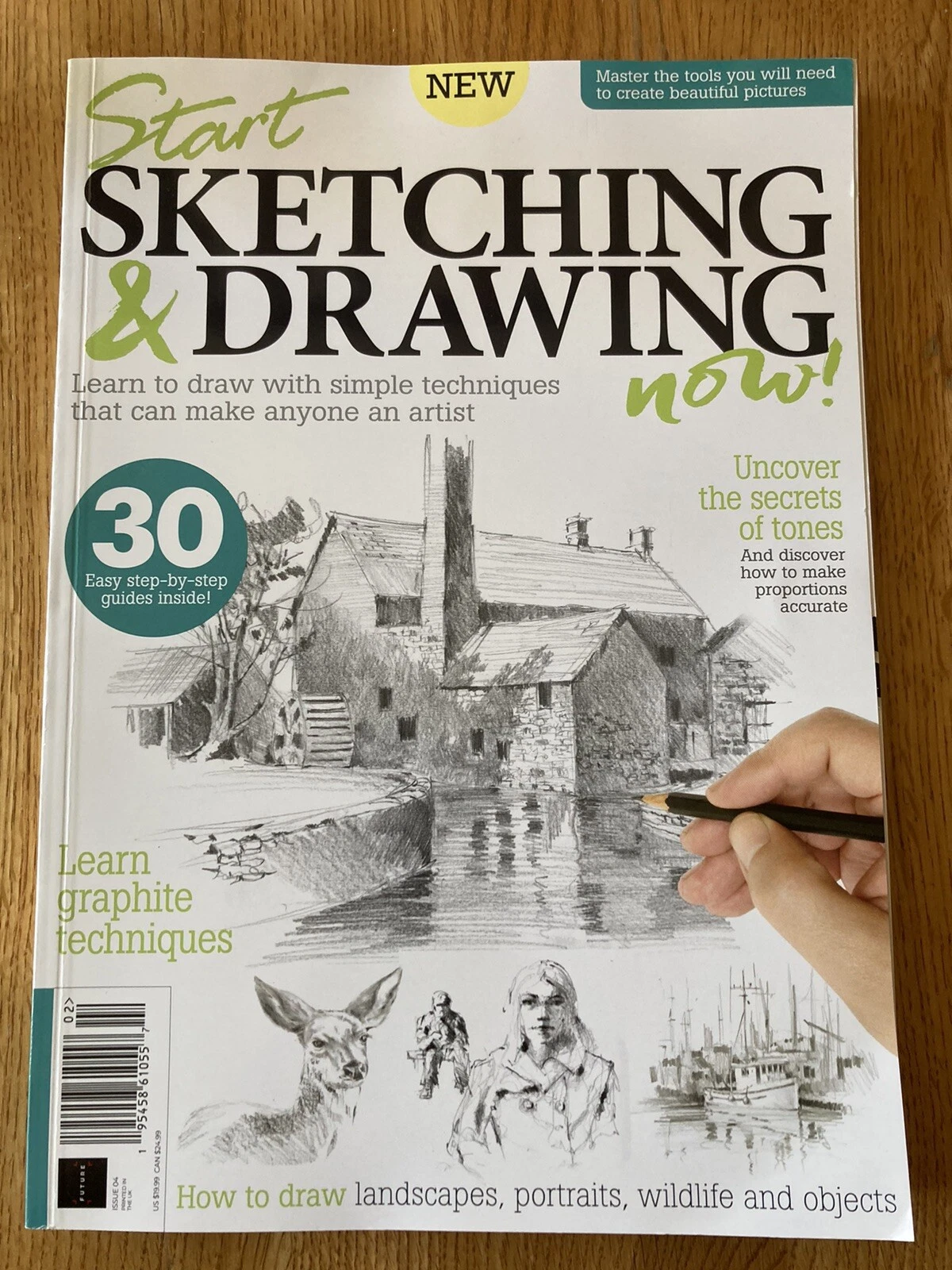 cover image start sketching and drawing now learn