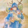 cover image studio ghibli poster nausica of the