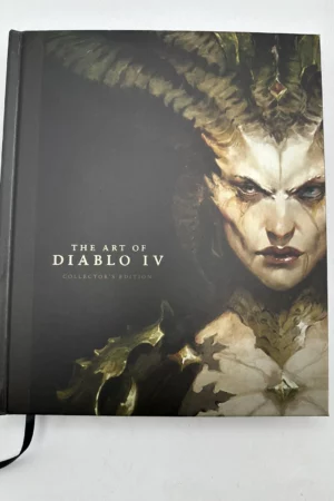 cover image the art of diablo iv collectors