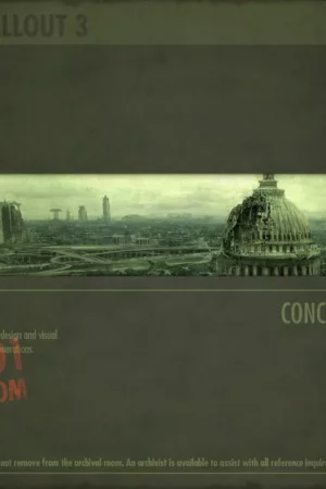 cover image the art of fallout 3