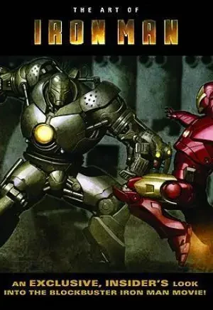 cover image the art of iron man the