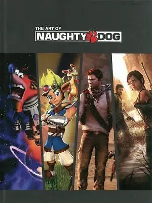 cover image the art of naughty dog by naughty dog studios 2014 hardcover