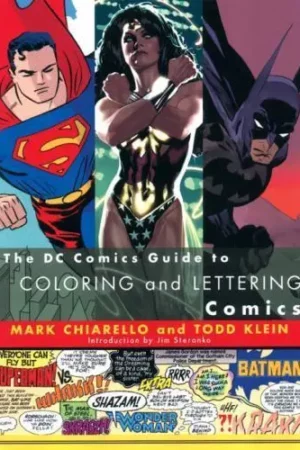 cover image the dc comics guide to coloring