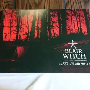cover image the art of blair witch art book