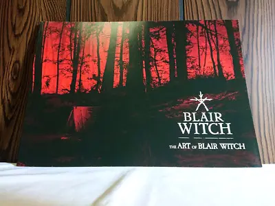 cover image the art of blair witch art book