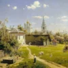 cover image vasily polenov moscow courtyard 1878 russian