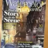 cover image watercolor artist magazine october 2019
