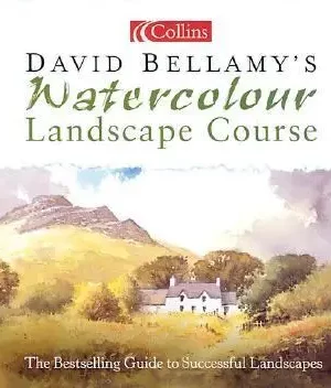 cover image watercolour landscapes course by david bellamy