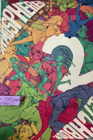 cover image atmosphere doujinshi art sketch book 2