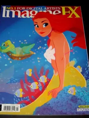 cover image imaginefx magazine issue 186 for digital artists