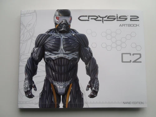 crysis 2 nano edition art book large 175 pages new rare collectors item7