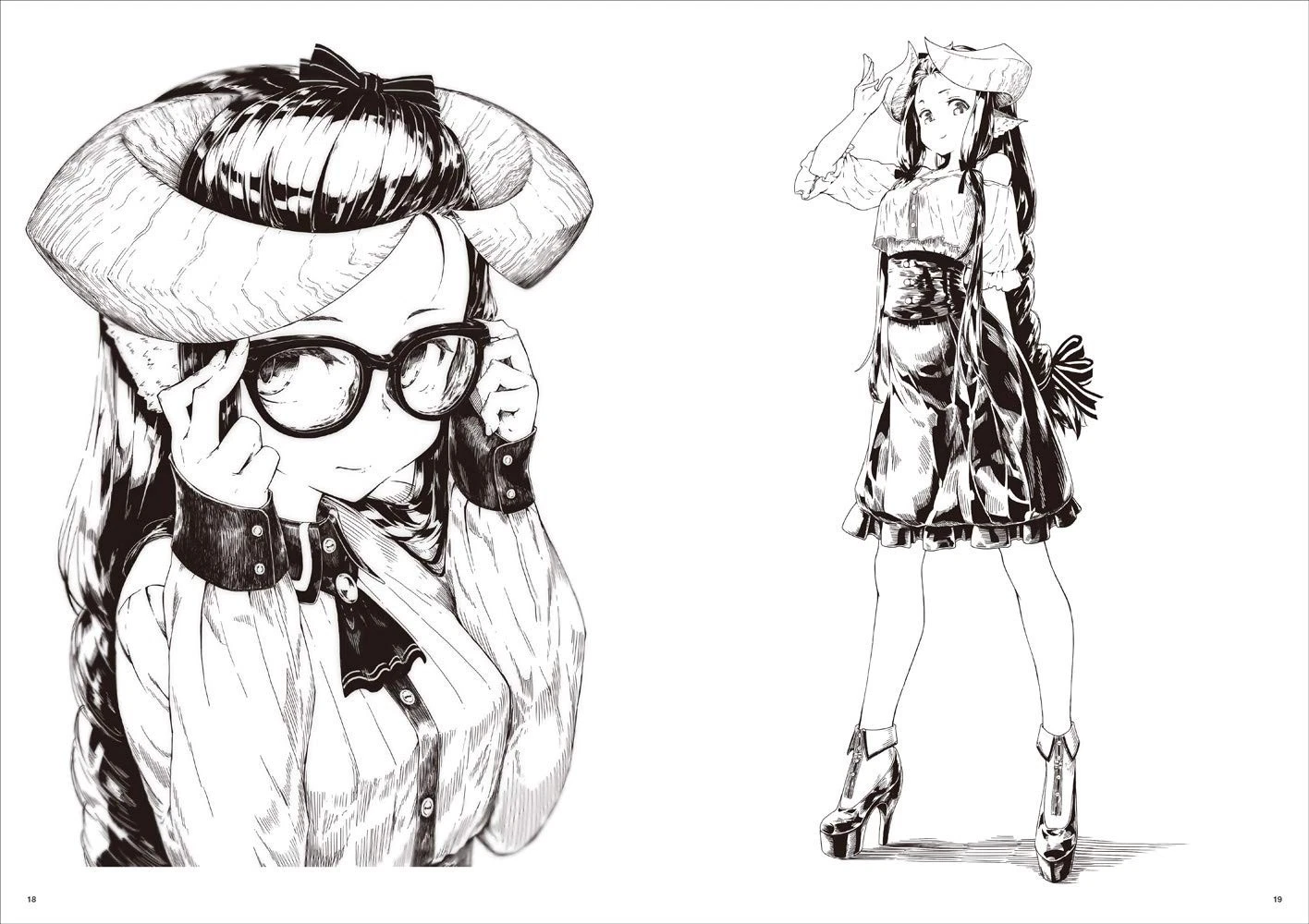 dhl how to draw manga monochrome4