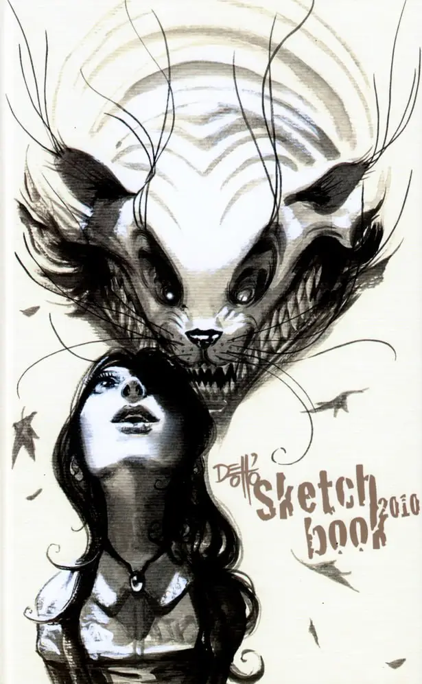 dellotto sketchbook 2010 signed numbered
