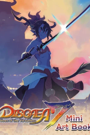 disgaea 7 mini art book for nintendo switch no game included
