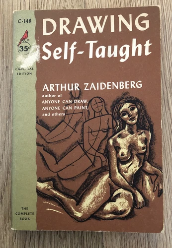 drawing self taught arthur zaidenberg vintage 19542