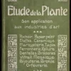 etude de la plante son application aux industries dart a a