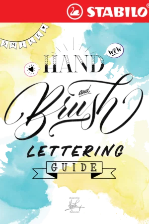 hand and binh lettering